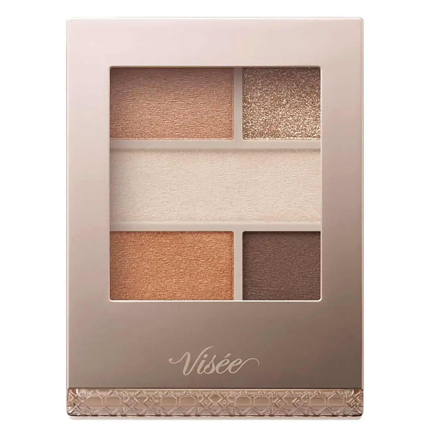 Visee Double Mood Eyes Eyeshadow Palette - 2 Camel Mood - 4971710595505