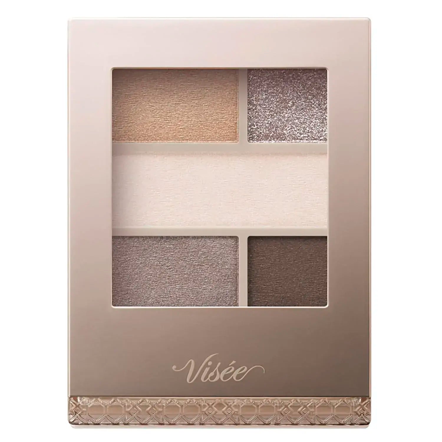 Visee Double Mood Eyes Eyeshadow Palette - 3 Greige Mood - 4971710595512