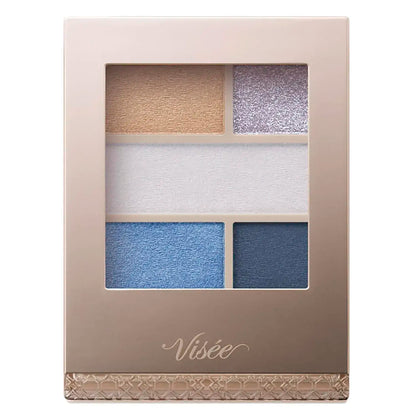 Visee Double Mood Eyes Eyeshadow Palette - 6 Marine Mood - 4971710595543