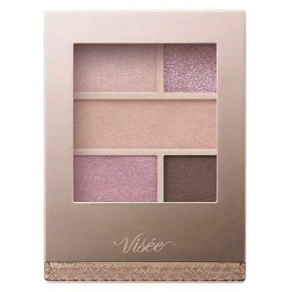 Visee Double Mood Eyes Eyeshadow Palette - Limited Edition Pu 8 Mauve Mood - 4971710619836