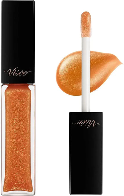 Visee Essence Lip Plumper Lip Gloss Healthy Color Plump Moisturizing - Or200 Sheer Orange - 4971710582857