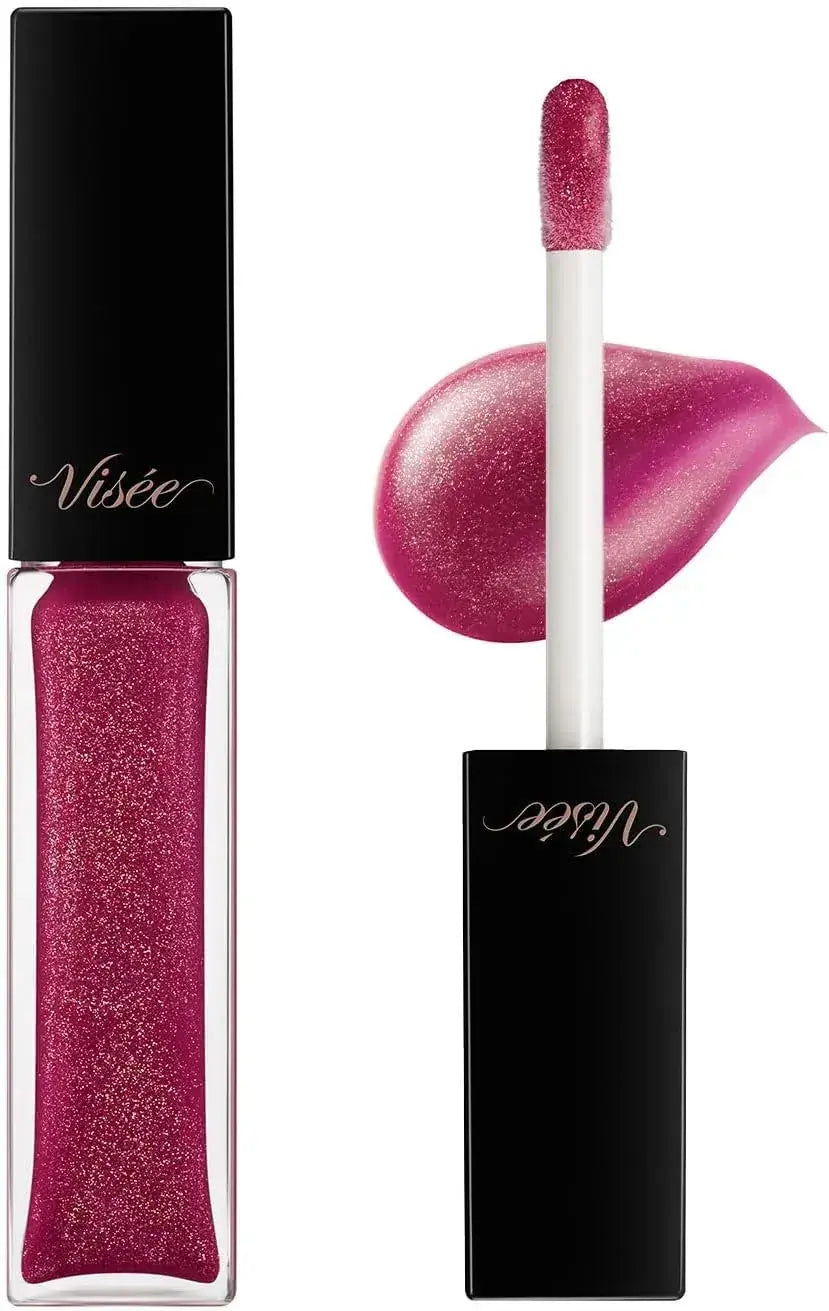 Visee Essence Lip Plumper Lip Gloss Healthy Color Plump Moisturizing - Pu100 Crystal Plum - 4971710571851