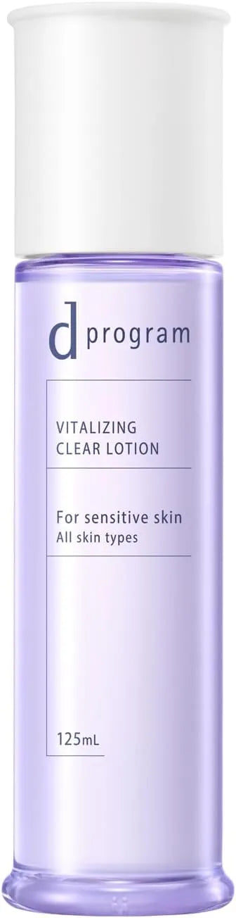 Vitalizing and Clear Lotion EX 4.2 fl oz Fragrance-Free Moisturizing Milk by d program