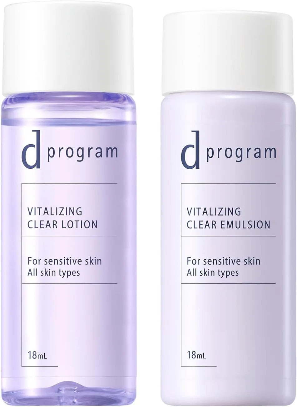 Shiseido d Program Vitalizing & Clear Lotion EX 125mL