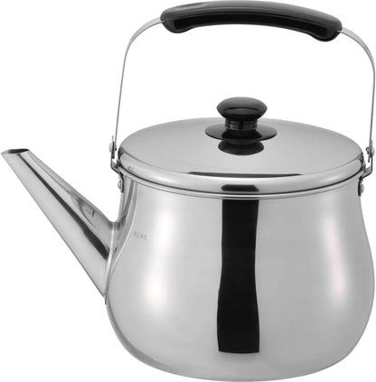 Wahei Freiz RB-1269 Wide Mouth Induction Compatible Kettle Stainless Steel - 5.3L
 - 4903779112720