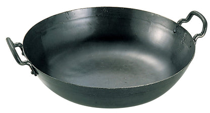 Yamada Hammered Iron Tempura Pan 33cm