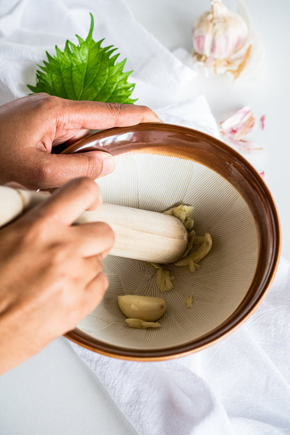 Yamase Tokoname Ware Suribachi Mortar 19cm