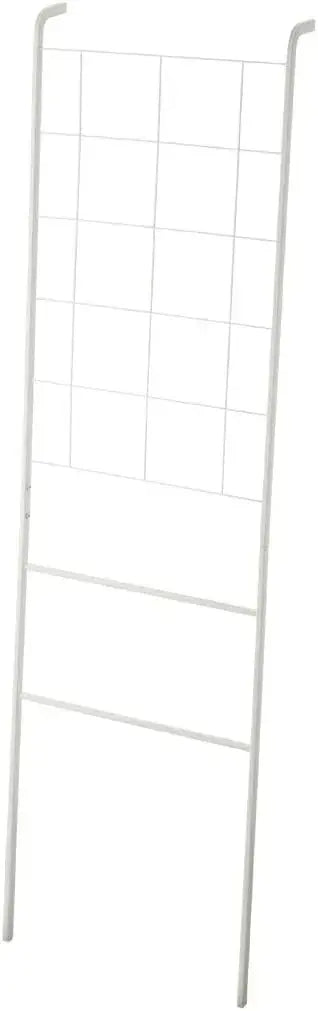 Yamazaki Jitsugyo Bath Towel Hanger Rack - White Mesh Ladder - 4903208047364
