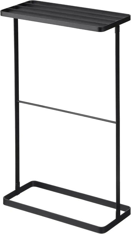 Yamazaki Jitsugyo Bath Towel Hanger Rack - Black - 4903208032902