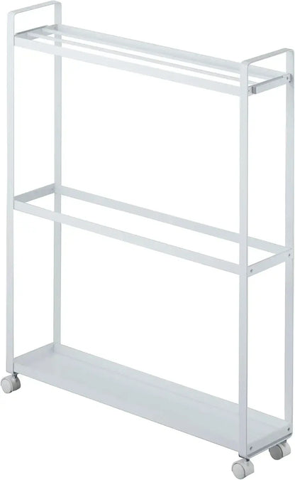 Yamazaki Jitsugyo Bath Towel Hanger Rack - White Storage - 4903208042925