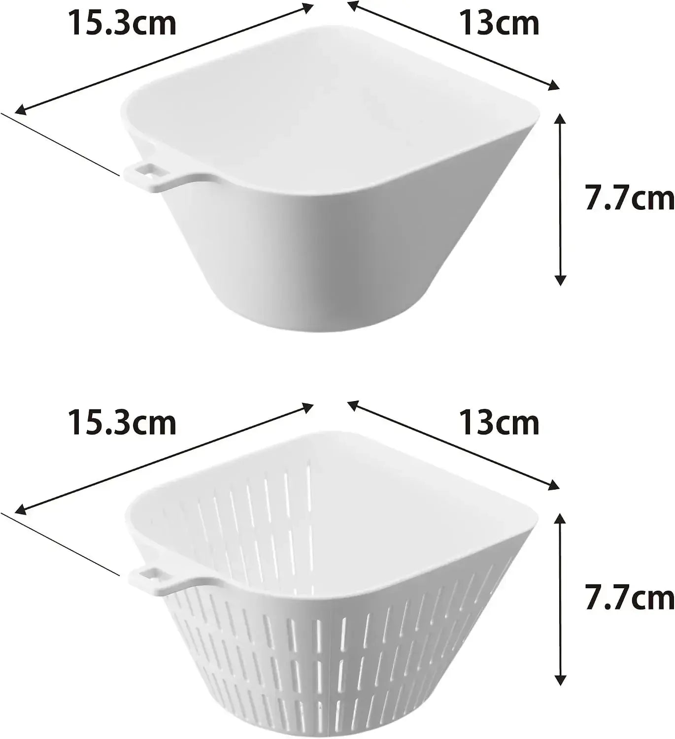 Yamazaki Tower Chili Bowl Colander Set