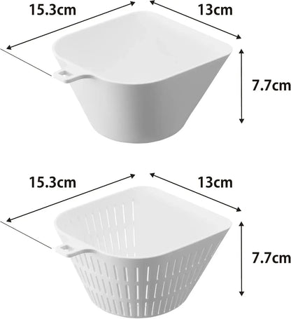 Yamazaki Tower Chili Bowl Colander Set