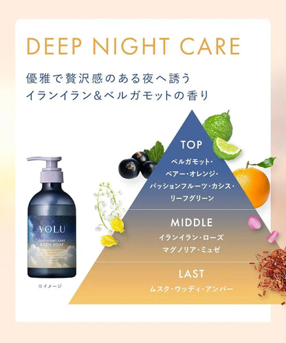 Yolu Deep Night Highly Moisturizing Body Soap Bottle