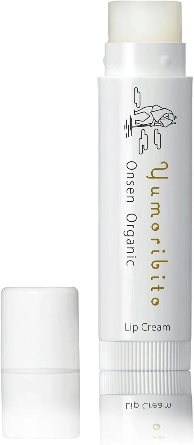 Yumoribito Organic Lip Balm Natural Hot Spring Formula Moisturizing Lips by Yumoribito Gyoku Sui