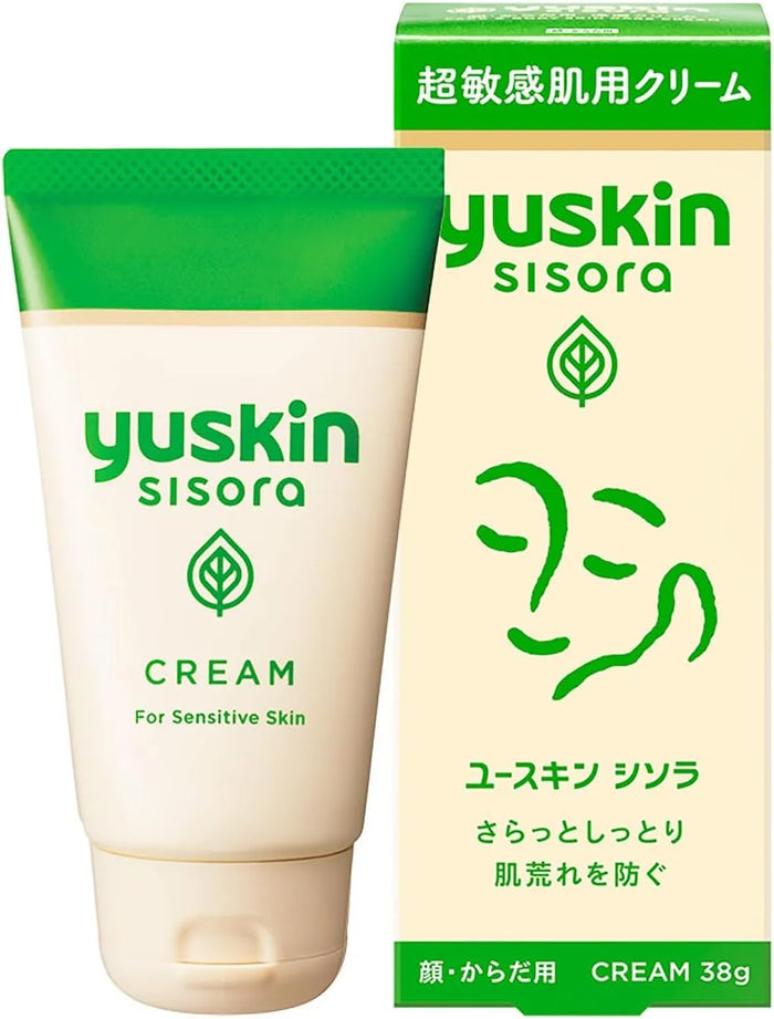 Yuskin Shisora Cream 38g Moisturizing Sensitive Skin Fragrance Free