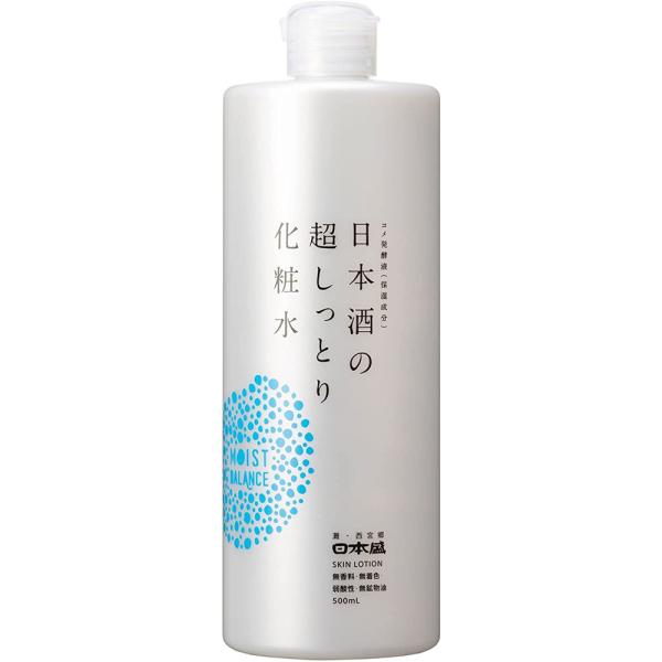 Nihonsakari Sake Moisturizing Lotion 500Ml for Hydrated Skin
