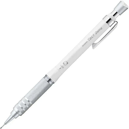Zebra Pen P-MA141 Mechanical Pencil Tect 2-Way RO Series - Metal White 0.5mm - 4901681840533