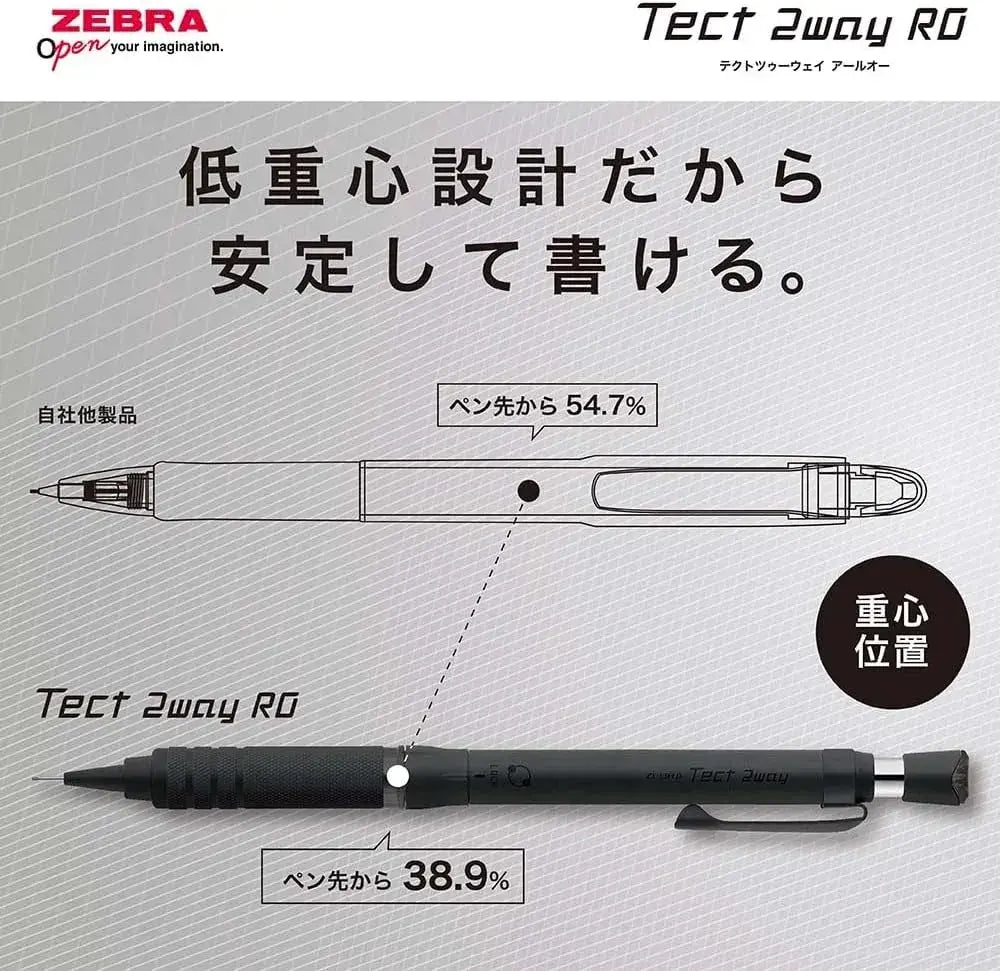 Zebra Pen P-MA141 Mechanical Pencil Tect 2-Way RO Series