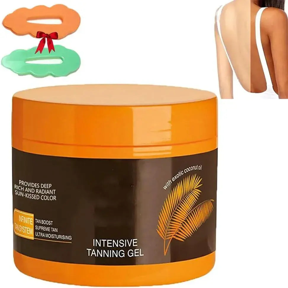 ZGFHNY Intensive Tanning Gel Natural Accelerator Cream Brown