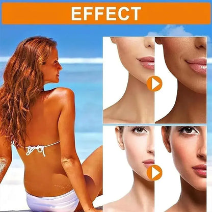 ZGFHNY Intensive Tanning Gel Natural Accelerator Cream Brown