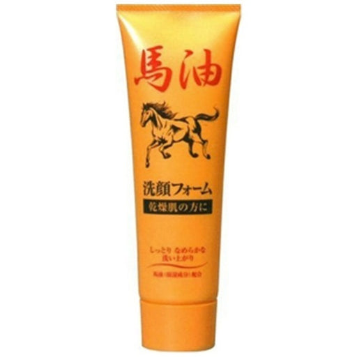 Horse Oil Face Wash Foam 120g Face Foam Japan With Love