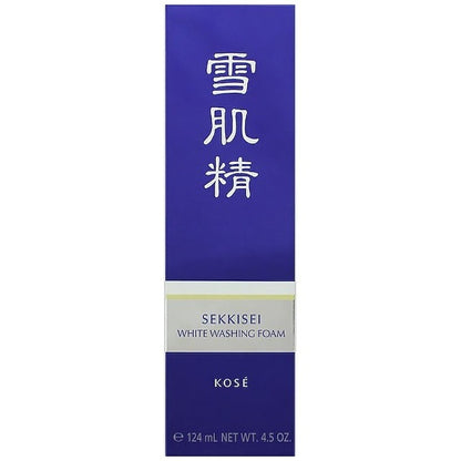 Kose Sekkisei White Washing Foam 130g - Whitening Facial Cleansing Foam From Japan