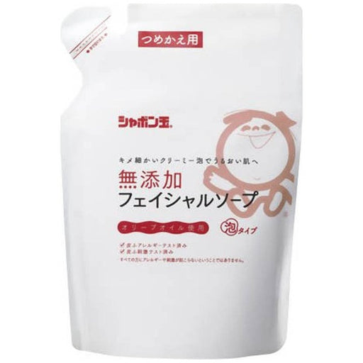 Additive-Free Facial Soap 180ml For Refilling Face Wash Foam Japan With Love