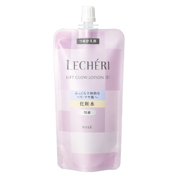 Lecheri Lift Glow Lotion 3 Tokuno 150ml Refill Toner Japan With Love