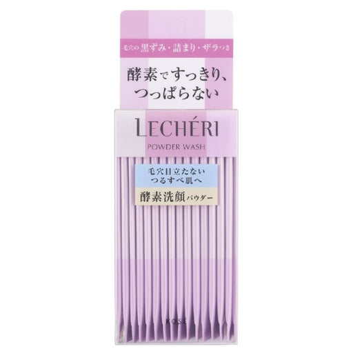 Lecheri Enzyme Face Wash Powder 0.4g x 32 Packets Pigment Wash Japan With Love