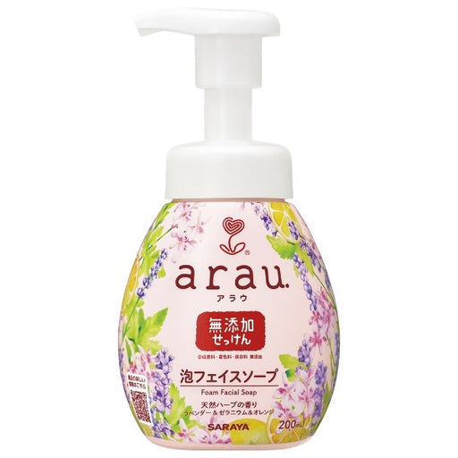Arau Foam Face Soap 200ml Facial Wash Foam Japan With Love