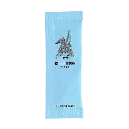 Real Chelietto Clear Enzyme Facial Wash Powder 15 packets x 0.5g - Japanese Facial Wash Powder