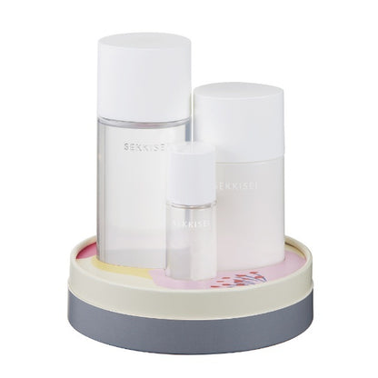 Kose Sekkisei Clear Wellness Skincare Kit Sakura F 3 Items - Japanese Skincare Kit