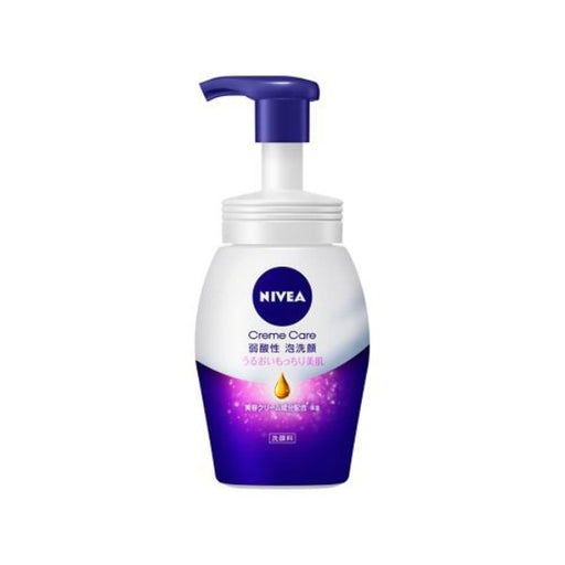 Nivea Cream Care Weakly Acidic Foam Face Wash Body 150ml Japan With Love