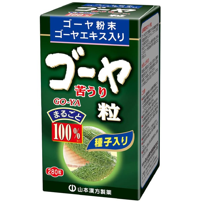 Yamamoto Kampo Pharmaceutical 100% Goya Grains 280 Grains Japan