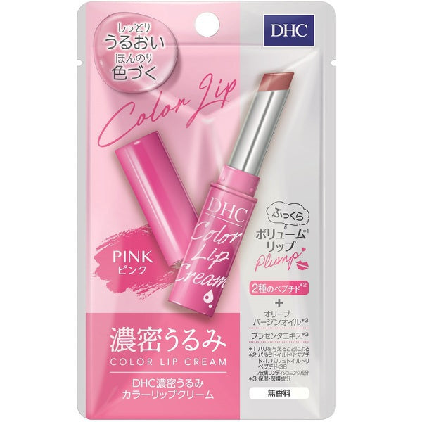Crema de labios DHC Rich Moisture Color - Rosa