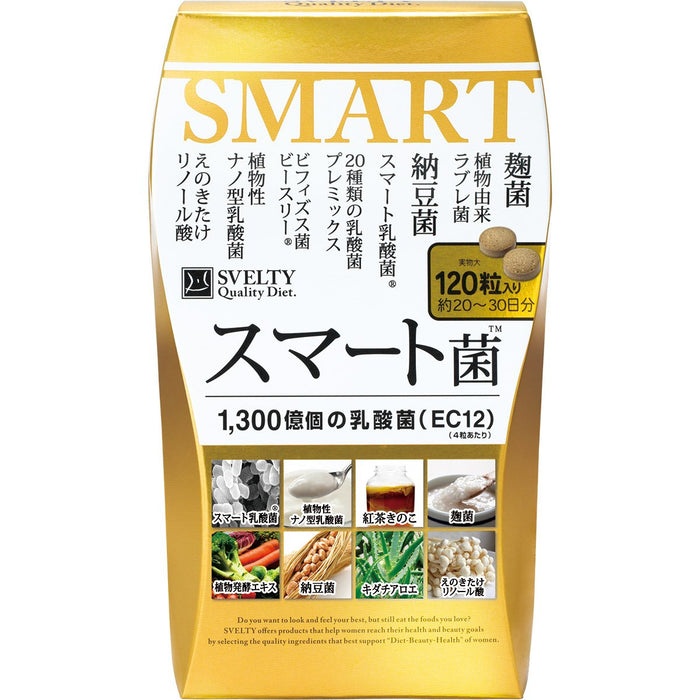 Svelty Smart Bacteria From Japan - 120 Count