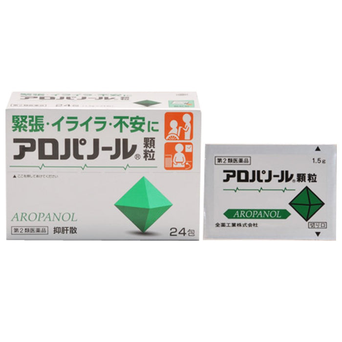 Zenyaku Kogyo Allopanol Granules 24 Capsules From Japan