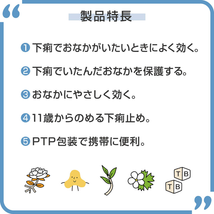 Biofermin 止泻药 2 种药物 30 片 日本