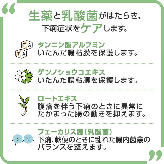 Biofermin 日本止泻药 2种药 6包