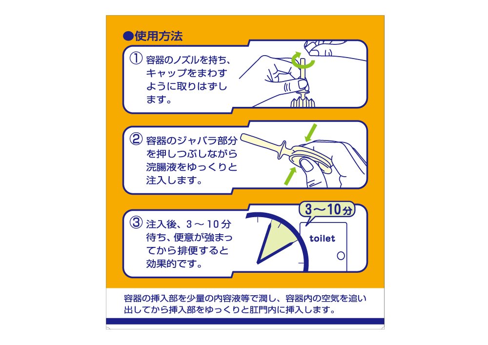 Kenei Pharmaceutical Jabarak Enema 30 30G X 10 [2 Drugs] - Made In Japan
