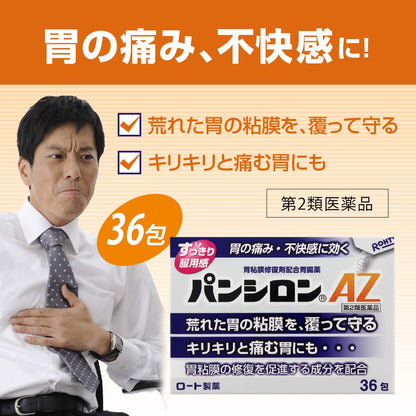 Pansilon Az 36 Capsules (2 Drugs) Japan