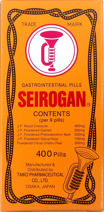 Seiromaru Seirogan 400 片 - 2 种药物 - 日本制造