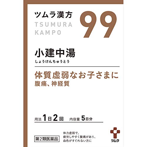 Tsumura Kampo Shokenchuto Extract Granules (2 Drugs) 10 Capsules - Japan