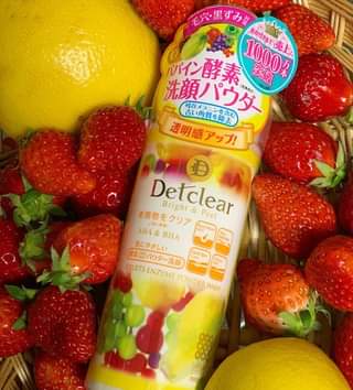 Meishoku Det Clear Fruits Enzyme Powder Wash 75g - Japanese Facial Power Wash