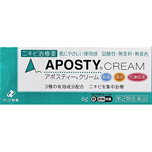 Aposty Cream 6G By Zeria Pharmaceutical Co. - 2Nd-Class Otc Drug In Japan