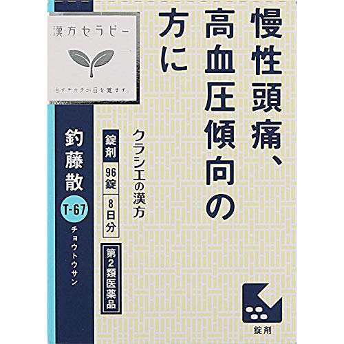 Kracie Pharmaceuticals Jps Chotosanryo Extract Tablets (2Nd-Class Otc Drug) 96 Tablets Japan