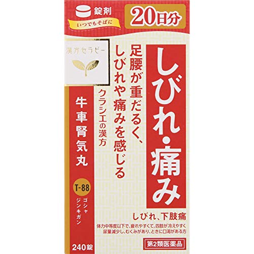 Kracie Pharmaceuticals Kampo Goshajinkiganryo Extract Tablets 240 Tablets (2Nd-Class Otc Drug) Japan