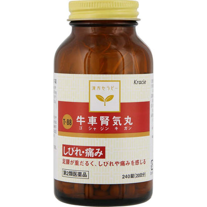 Kracie Pharmaceuticals Kampo Goshajinkiganryo Extract Tablets 240 Tablets (2Nd-Class Otc Drug) Japan