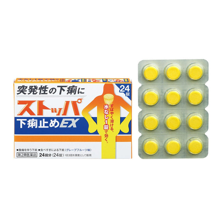 止泻药 日本产 24 片 二级非处方药