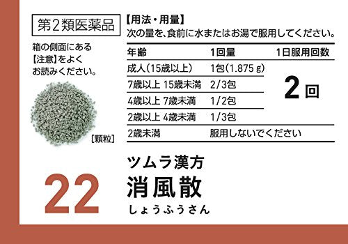 Tsumura Kampo Shofusan Extract Granules 20 Packs Japan Otc Drug 2Nd-Class